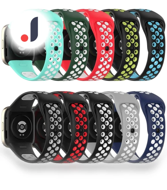 Breathable Silicone Watch Strap — Bands, Manjie