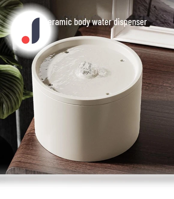 Ceramic Pet Water Fountain — Cat Dining Essentials, Pets Land