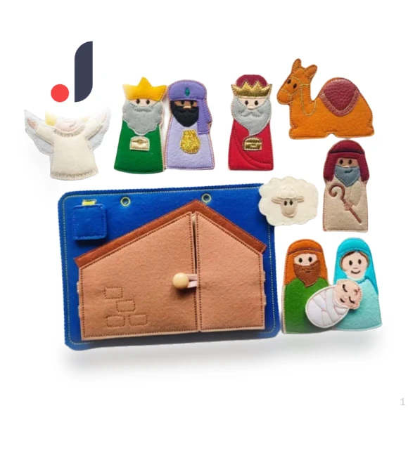 Christmas Sensory Play Set for Kids — Infant & Early Childhood Playthings, Fashion Jelewery