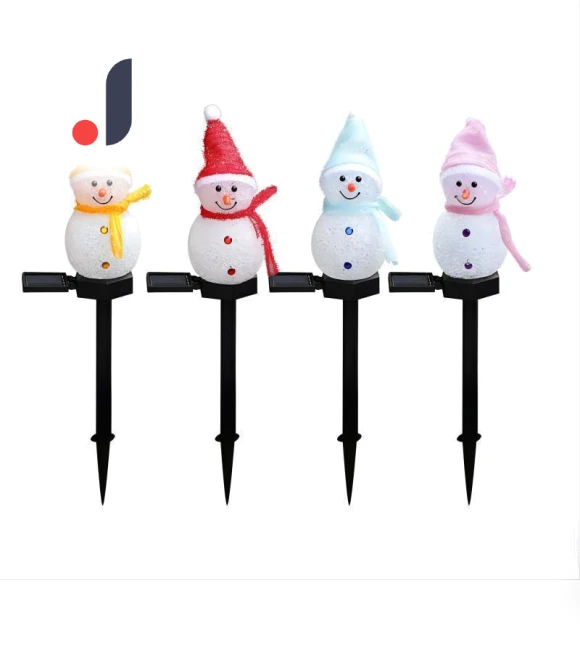Christmas Snowman Solar Light — Lighted Displays, Smarter than future
