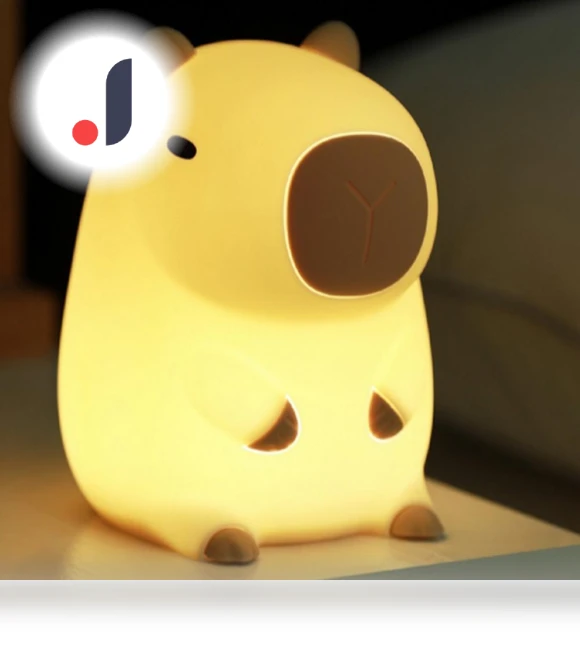 Cute Capybara Night Light — Night Lights, Exquisite goods home furnishing