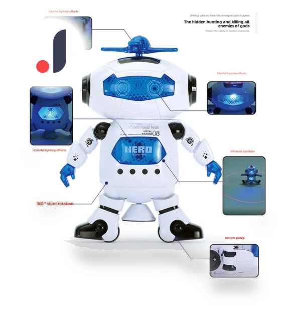 Dancing Robot Toy — Interactive Figures & Robots, Toys Space