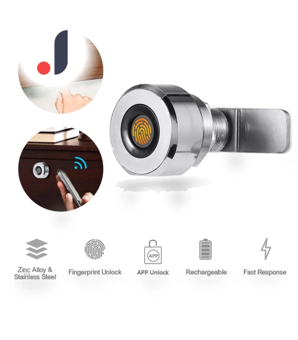 Digital Fingerprint Cabinet Lock — Locks, Crown Global
