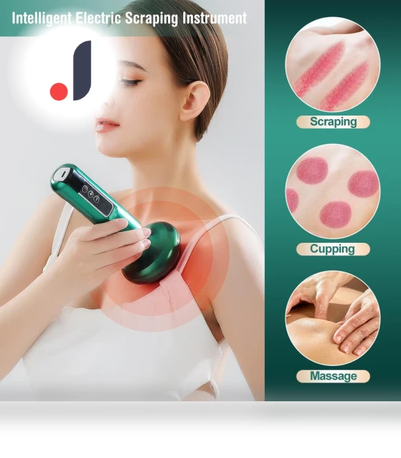 Electric Jar Massager with Vacuum Suction — Massage Equipment, Stone Home