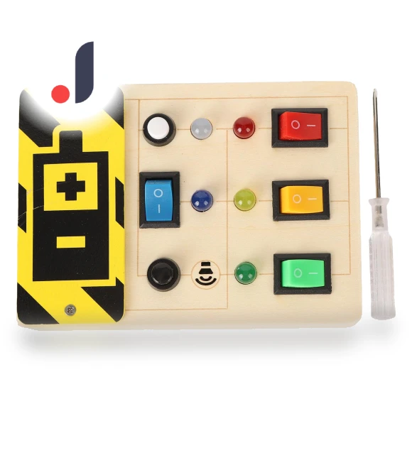 Kids LED Switch Learning Sensory Toy — Interactive Learning Devices, Neoglint