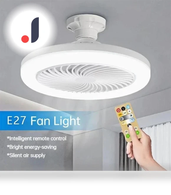 LED Smart Ceiling Fan 3-in-1 with Remote Control — Ceiling Fans, Super Dream Home