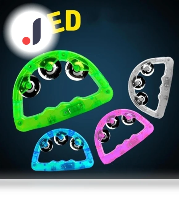 LED Tambourine — Musical Toys, Unfamiliar Gears