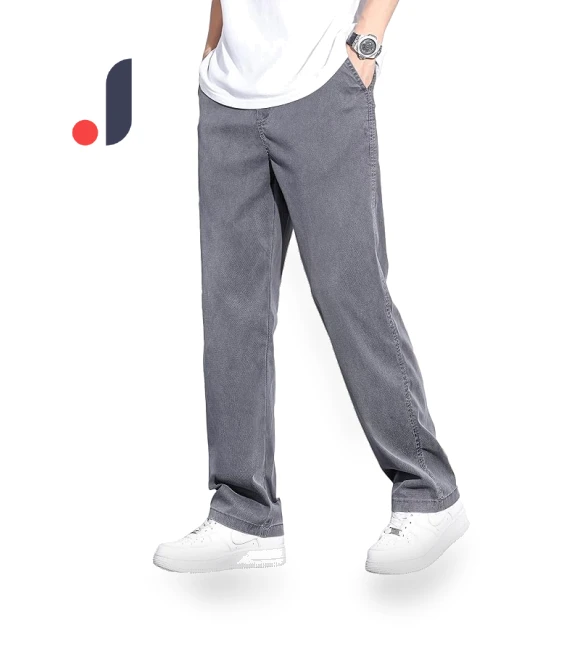 Men's Cool Tencel Easy Pants — Casual Pants, SAKURA BLOSSOM TOYS