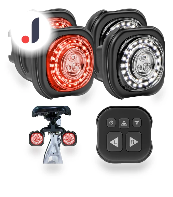 Multifunctional Smart Bicycle LED Light — Bike Headlights, SOLT