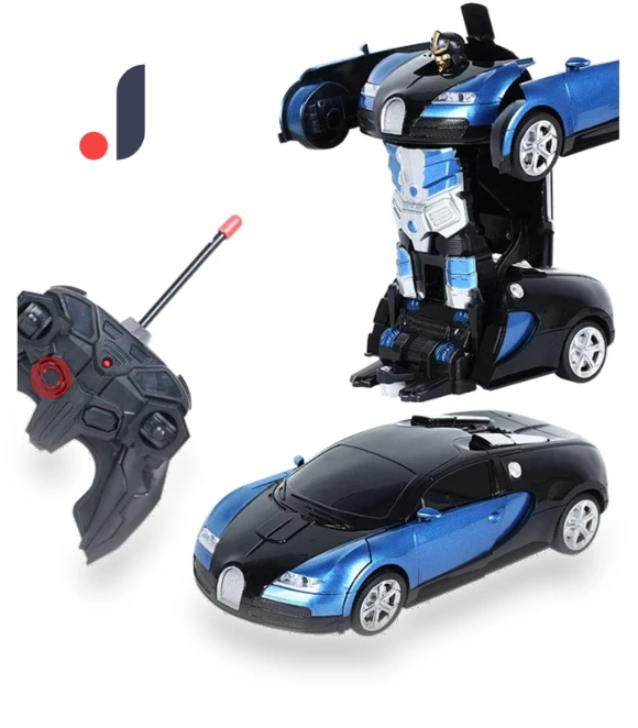 Radio-controlled transformer car, toy robot — Interactive Figures & Robots, MIYAKO