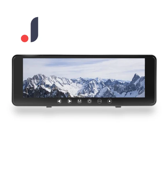 Rear View Mirror Touch Screen Video Monitor — Rearview Safety Systems, Zen-Japan Electronics