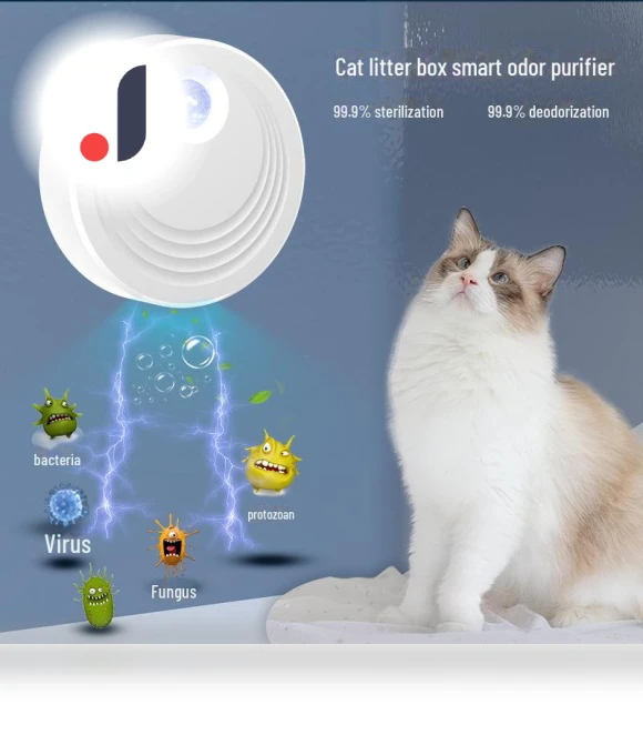 Rechargeable Smart Pet Odor Eliminator — Odor Removers, Pets Land