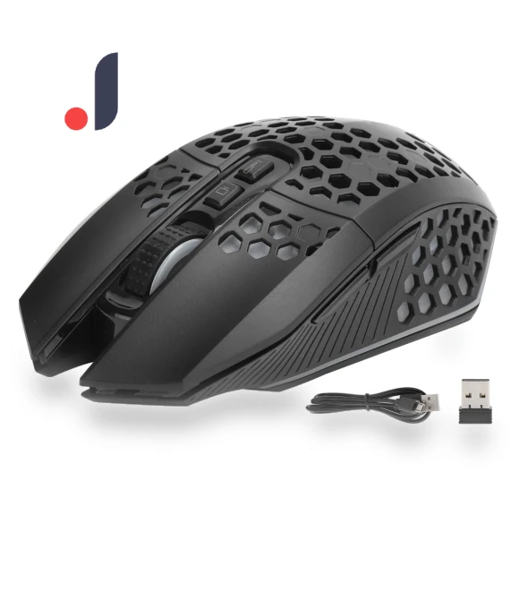 Silent Charging Wireless RGB Gaming Mouse — Mouse Pads, Koogeelife