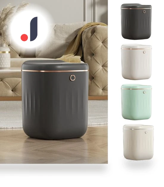Smart Automatic Trash Bin — Kitchen Cans, Chic Interiors