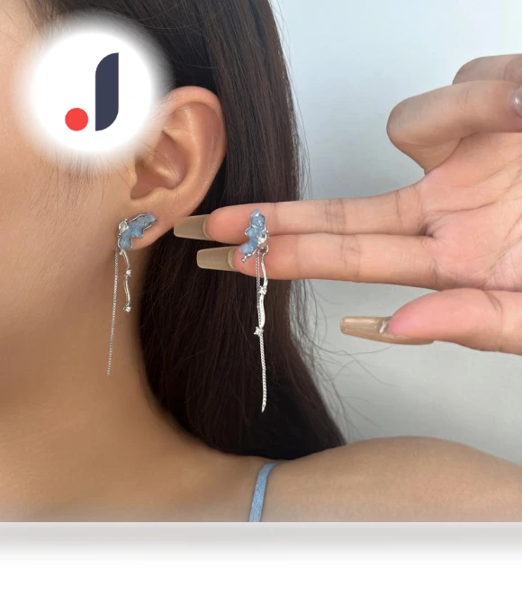Smart Butterfly Earrings for Women — Smart Jewelry, StrideBox