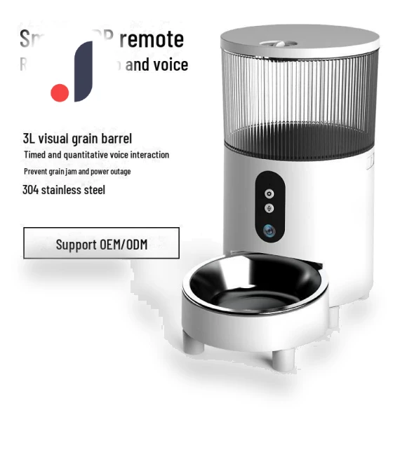 Smart Pet Feeder with WiFi Control — Automatic Feeders, Pets Land