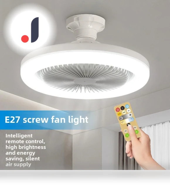 Smart Silent Ceiling Fan with E27 Base — Ceiling Fans, Smarter than future