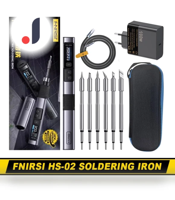 Smart Soldering Iron with IPS Color Display — Stations, Dream Garage
