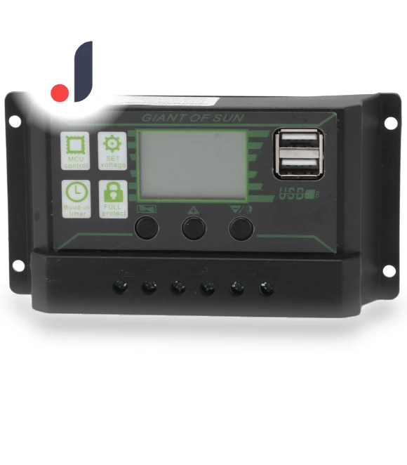 Solar Charge Controller with LCD Display — Solar Chargers, OutsideWorld
