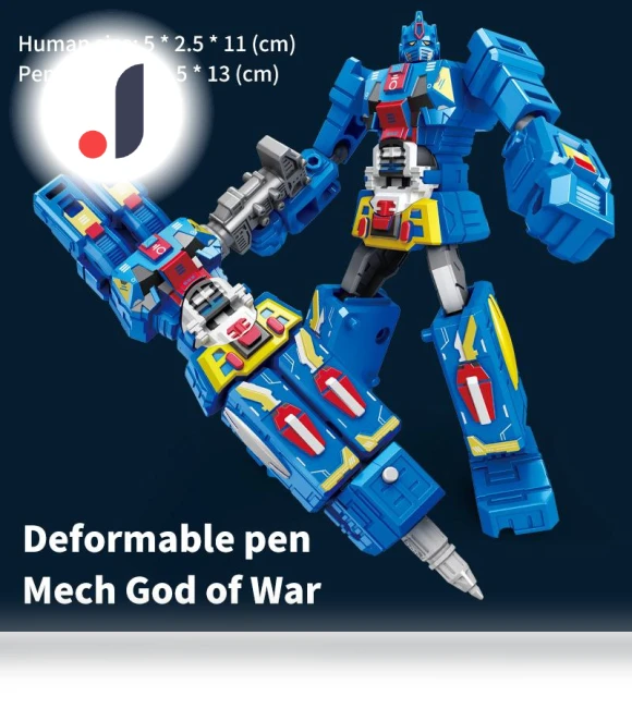 Transformable Robot Pen Toy — Interactive Learning Devices, Write Charms