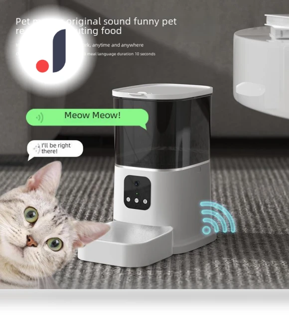 WiFi Pet Feeder — Automatic Feeders, Pets Land