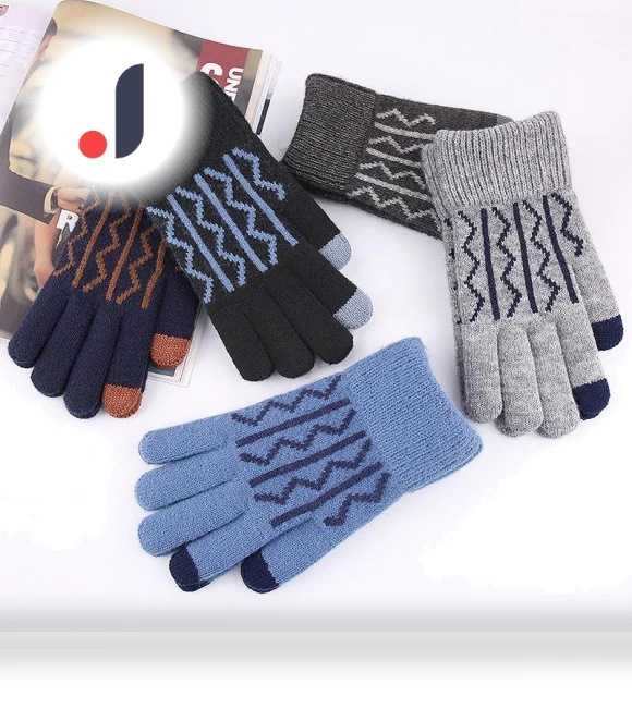 Winter Knitted Touchscreen Gloves — Cold Weather Gloves, StrideBox