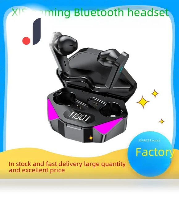 Wireless Bluetooth Gaming Headset with Noise Cancellation and Touch Control — Headsets, AI Supermarket