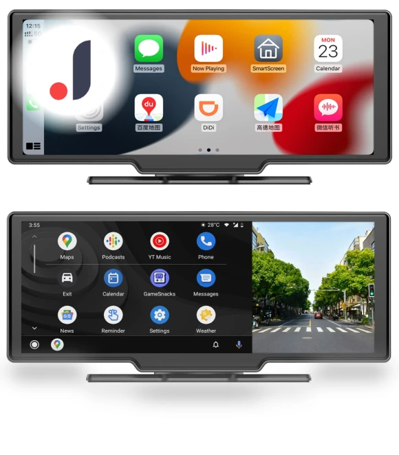 Wireless Car Audio with Smart Dashboard Screen — In-Dash, Zen-Japan Electronics