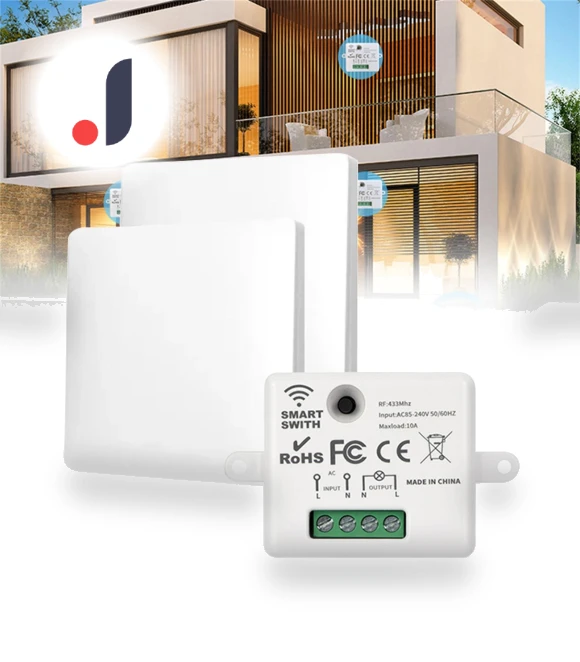 Wireless controller with no battery needed and relay receiver for lighting/appliances — Smart Home Hubs & Controllers, Shredded cabbage