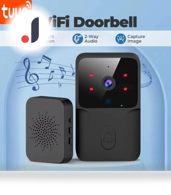 Wireless HD Video Doorbell — Smart Home Security, YJMP