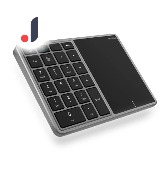 22-Key Digital Keypad for Financial Accounting — Number Pads, SCOYEE