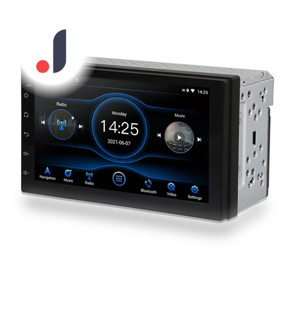 2DIN Deck Audio Display — Car Installation Essentials, Zen-Japan Electronics