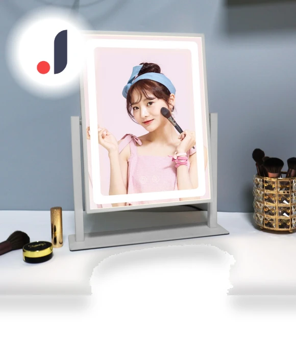Actress Mirror with LED Hollywood Lighting — Makeup, DOKI DOKI MARKET form NIPPON