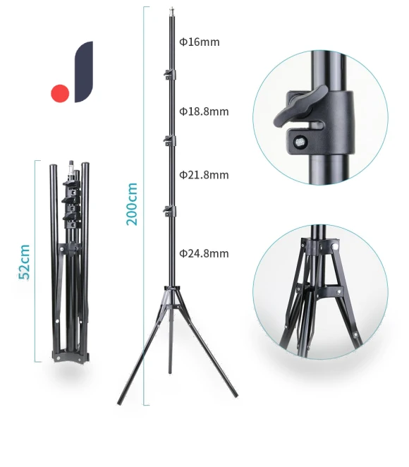 Adjustable Tripod Floor Stand Tablet Holder — Stands, Good Household Items