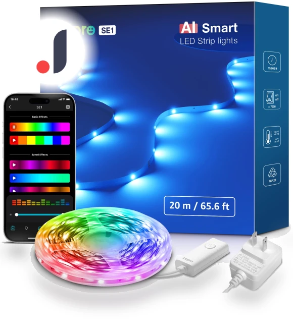 AI Generated Light LED Strip — LED Strips, Lepro
