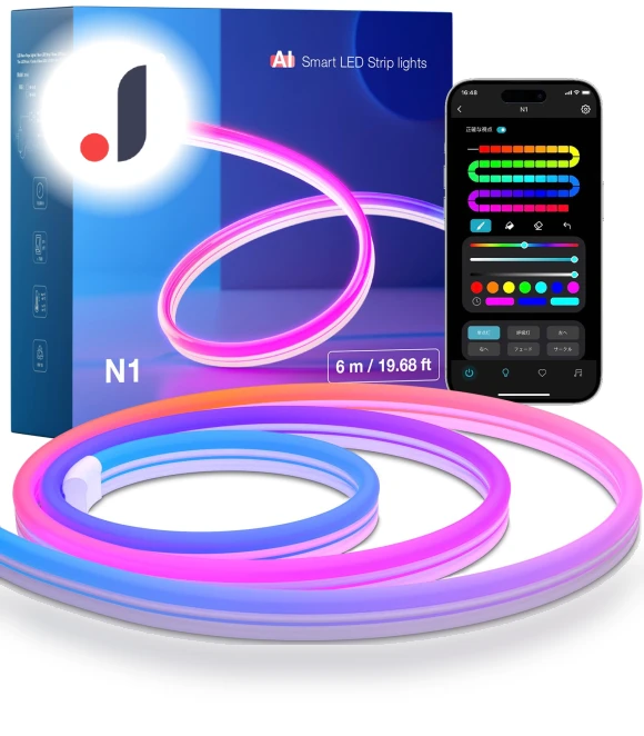 AI LED Neon Smart Tape — LED Strips, SAMURAI STYLE