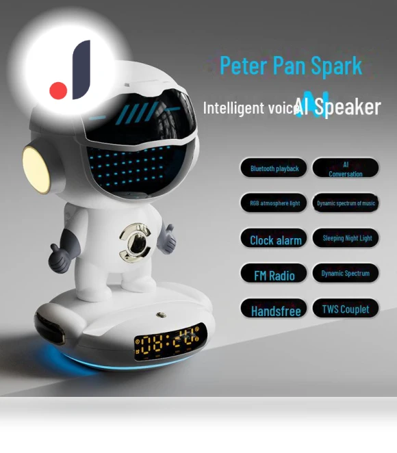 AI Voice Astronaut Bluetooth Alarm Speaker Bag — Portable Sound Systems, ElectroCN