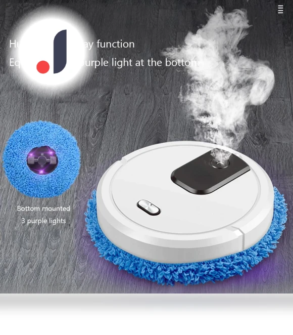 Automatic Cleaning Robot — Smart Cleaning Robots, Modern Home Furnishing