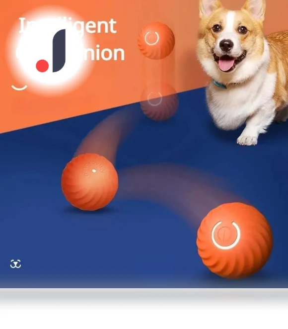 Automatic Moving Dog Toy Ball — Balls, Smart Pet Supplies
