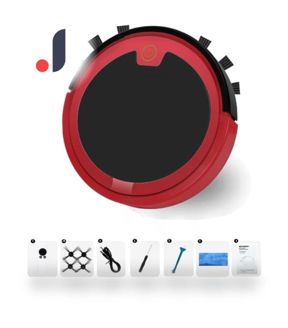 Automatic Robotic Vacuum Cleaners — Smart Cleaning Robots, Modern Home Furnishing