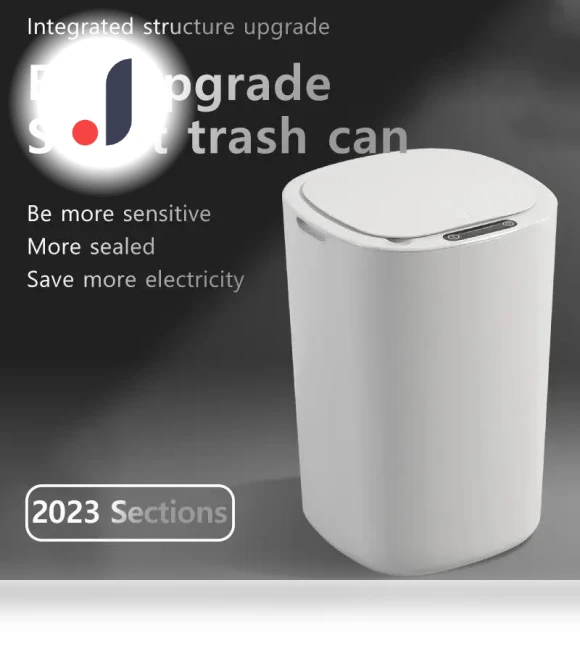 Automatic Smart Trash Can — Kitchen Cans, DC-HOME Textile