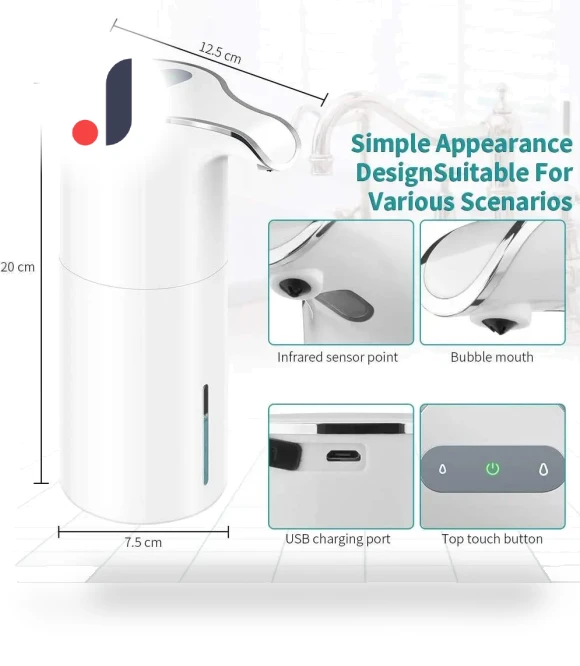 Automatic Soap Dispenser — Care Dispensers, Chic Interiors