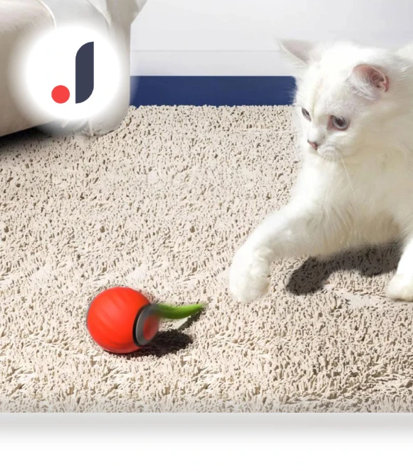Automatically Moving Cat Toy Ball — Cat Playthings, Smart Pet Supplies