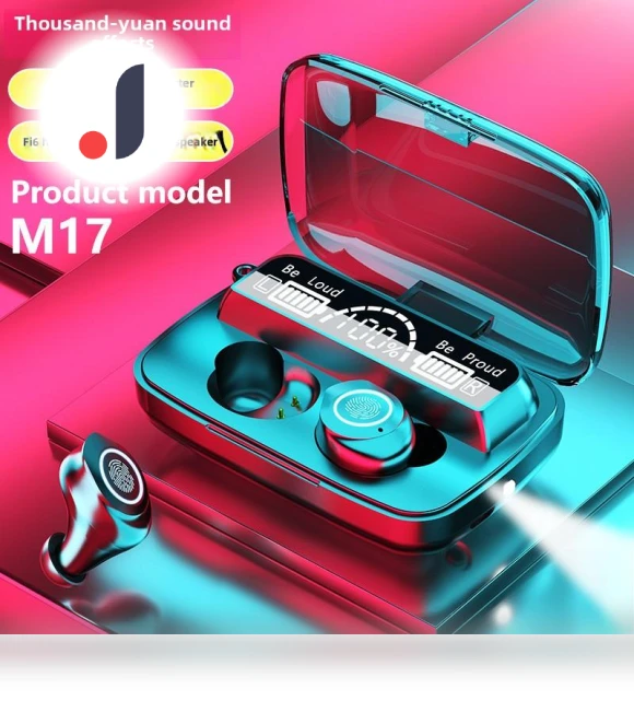 Bluetooth Headset with LED Display — Audio Gear, QUEED