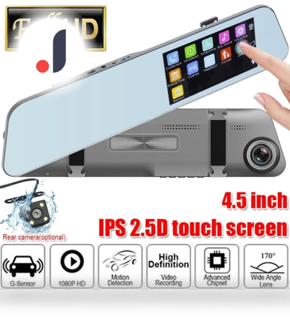 Car DVR with Touch Screen — Rearview Video Systems, LIAESMART