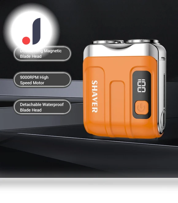 Electric Smart Shaver Travel Razor — Grooming Essentials, Stone Home