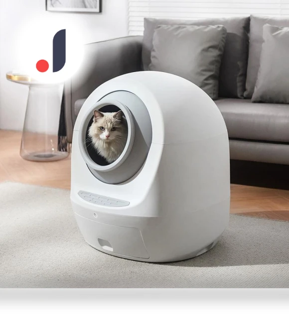 Fully Automatic Smart Cat Litter Box — Waste Bins, Seahorse Home