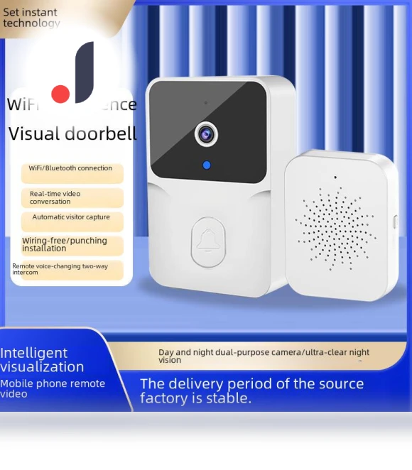 HD Video Doorbell with Smart Home Intercom — Smart Home Security, Smarter than future