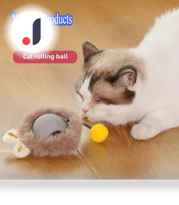 Interactive Cat Ball — Cat Playthings, Smart Pet Supplies