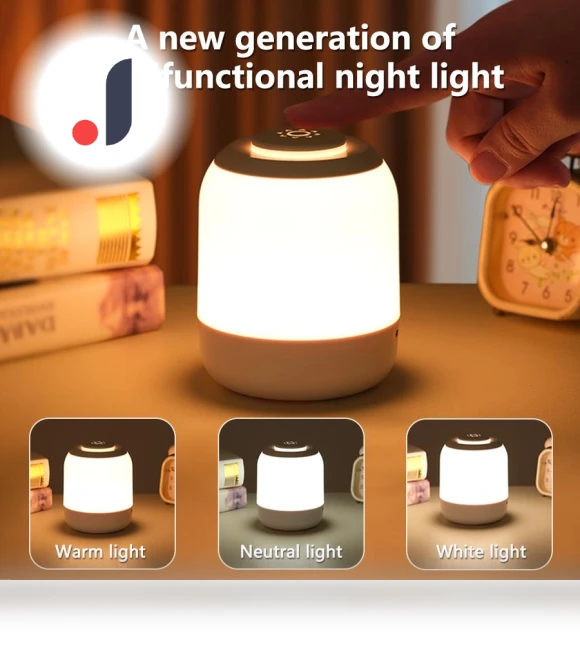 LED Touch Night Light Table Lamp — Desk & Table Lighting, Modern Home Furnishing